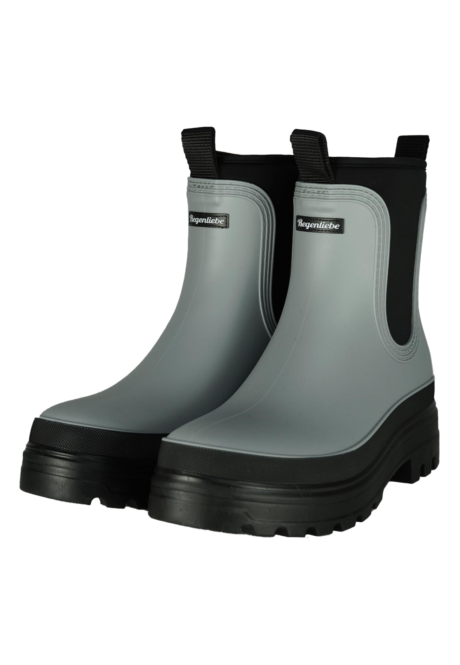Regenliebe Damen Regenstiefel Short Story Halbschaft Gummistiefel Feel Good wärmend gefüttert