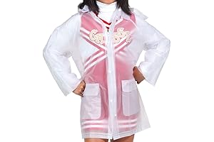 Youthful Vibrance in the Rain: Chasse Cheer Clear Raincoat