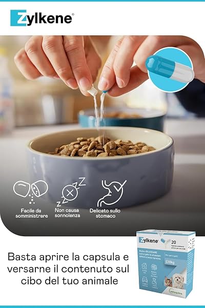 Zylkene Milk Flavor, 20 capsule per cani, 75Mg Vet - 3