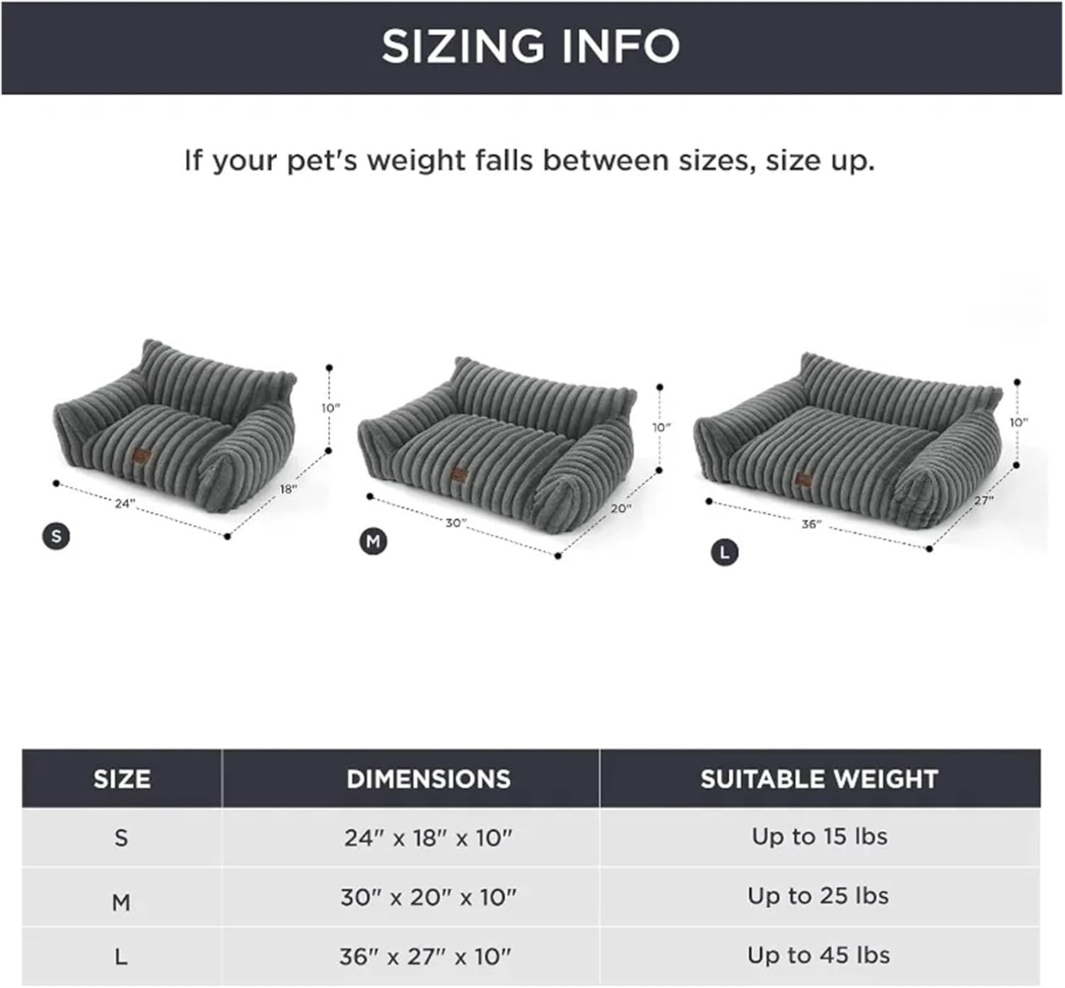Pet Cushion, Cats Bed Dog Sofa Beds Goods Pet Puppy Kitten Cushions Houses Habitats House Supplies ，Antislip Bottom(White,61x45x25cm)