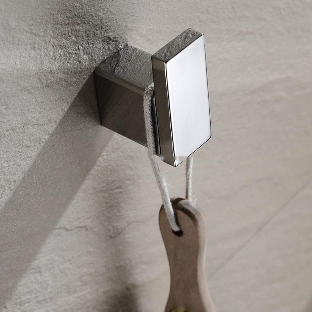 Gold Brushed Robe Hook Coat Hook Towel Hanger Wall Hooks Bathroom Hardware Hook Door Hooks 5 Hook