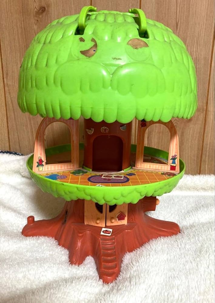 初代 こえだちゃんと木のおうち 初代 こえだちゃんと木のおうち 昭和玩具