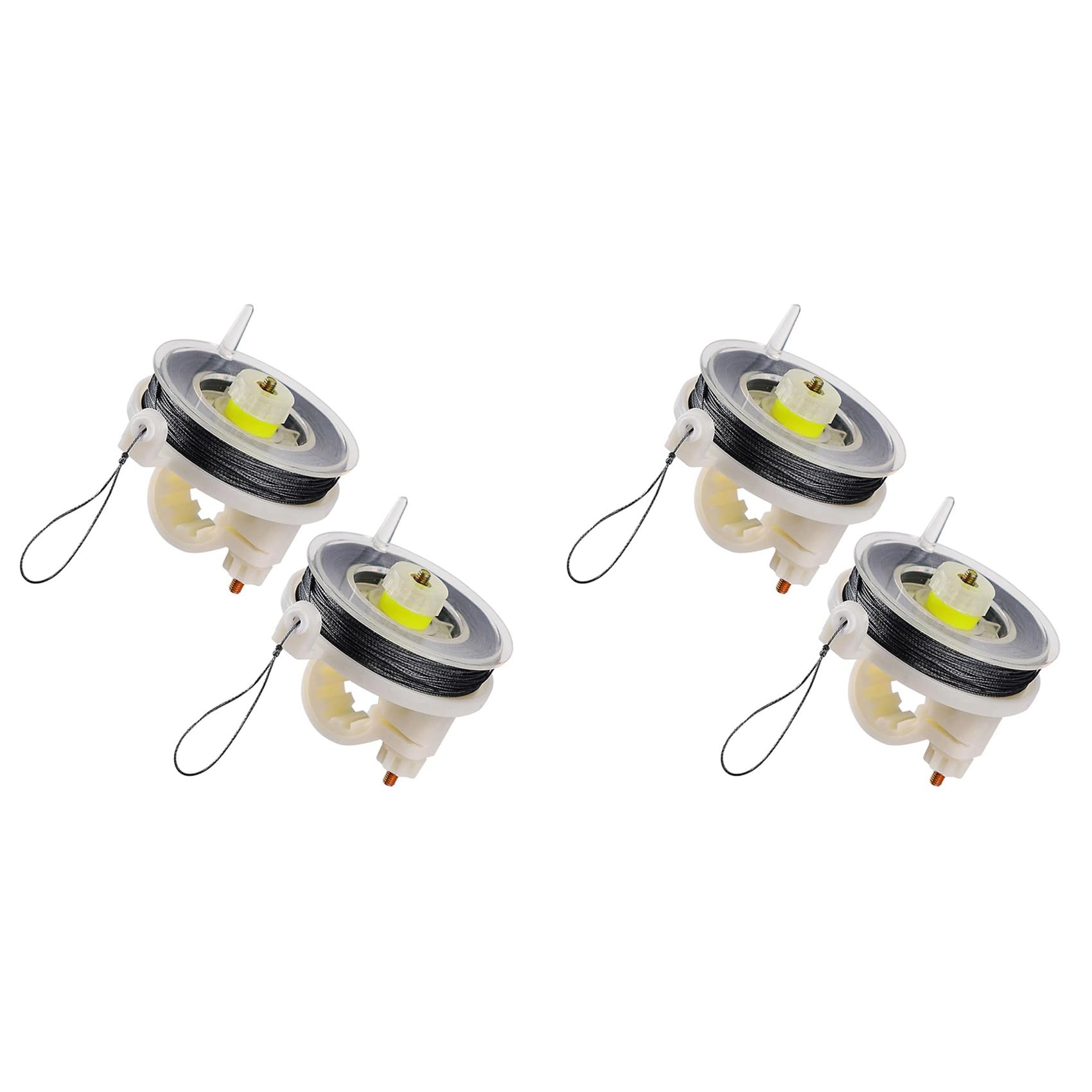Jnchdghwa As Shown 4 Pcs Trip Wire On Reusable Reel (85Ft),Trip Wire For Perimeter Trip Alarm 12 Gauge And Trip Wire Alarm