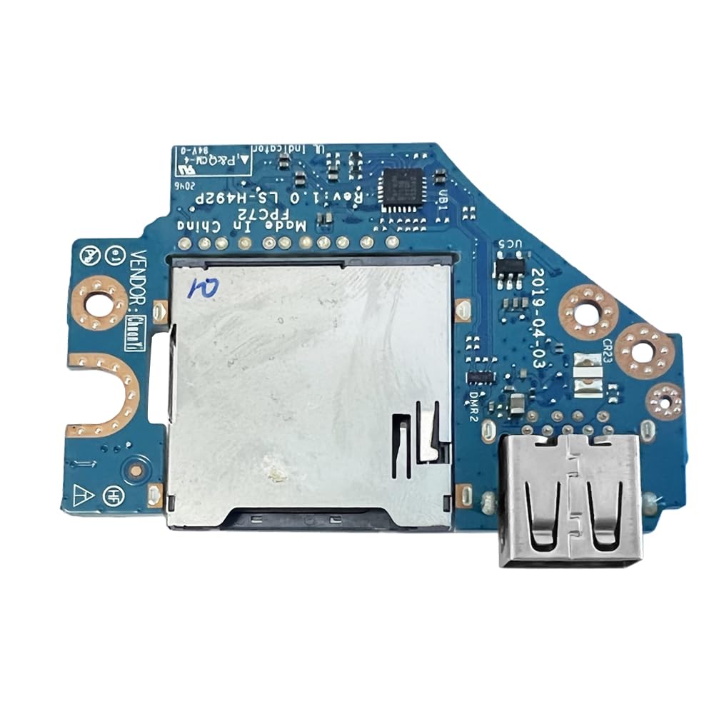 Jintai USB SD Card Reader Board Ca.ble Replacement for HP Omen 17-CB 17T-CB FPC72 CN:NBX0002J700 LS-H492P L57370-001 L61629-001-picture-13