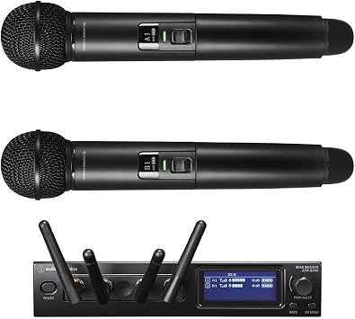 Audio-Technica System 20 PRO 2-Channel Dual Handheld Wireless System