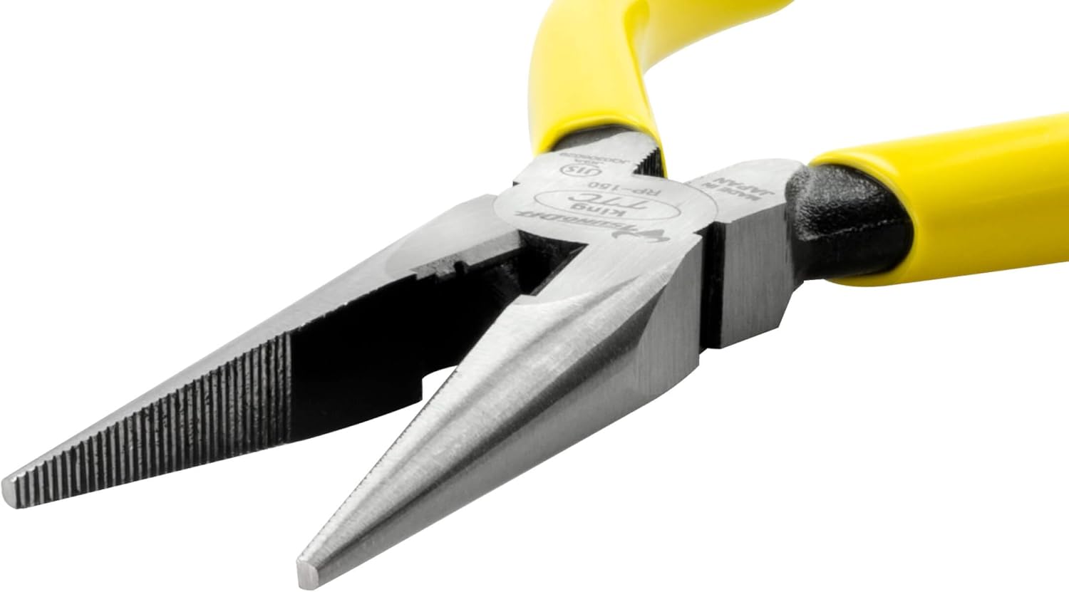 Tsunoda RP-150 Precision Needle Nose Pliers 6-Inch, Fine Tip Pliers for Gripping Stranded Wire and Small Parts, Made in Japan
