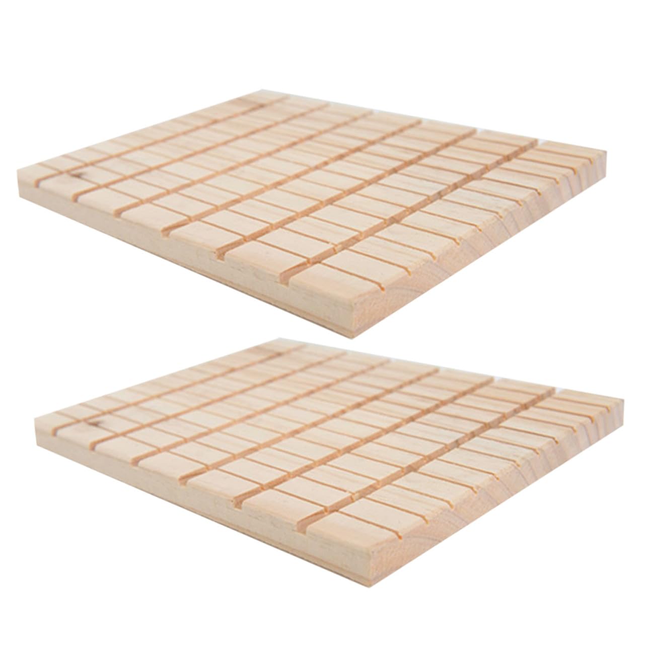 Didiseaon 2pezzi Piastra Tiragraffi in Legno per Piccoli Animali Domestici Accessori per Conigli e Altri Piccoli Animali Smussare Le Unghie Comodamente