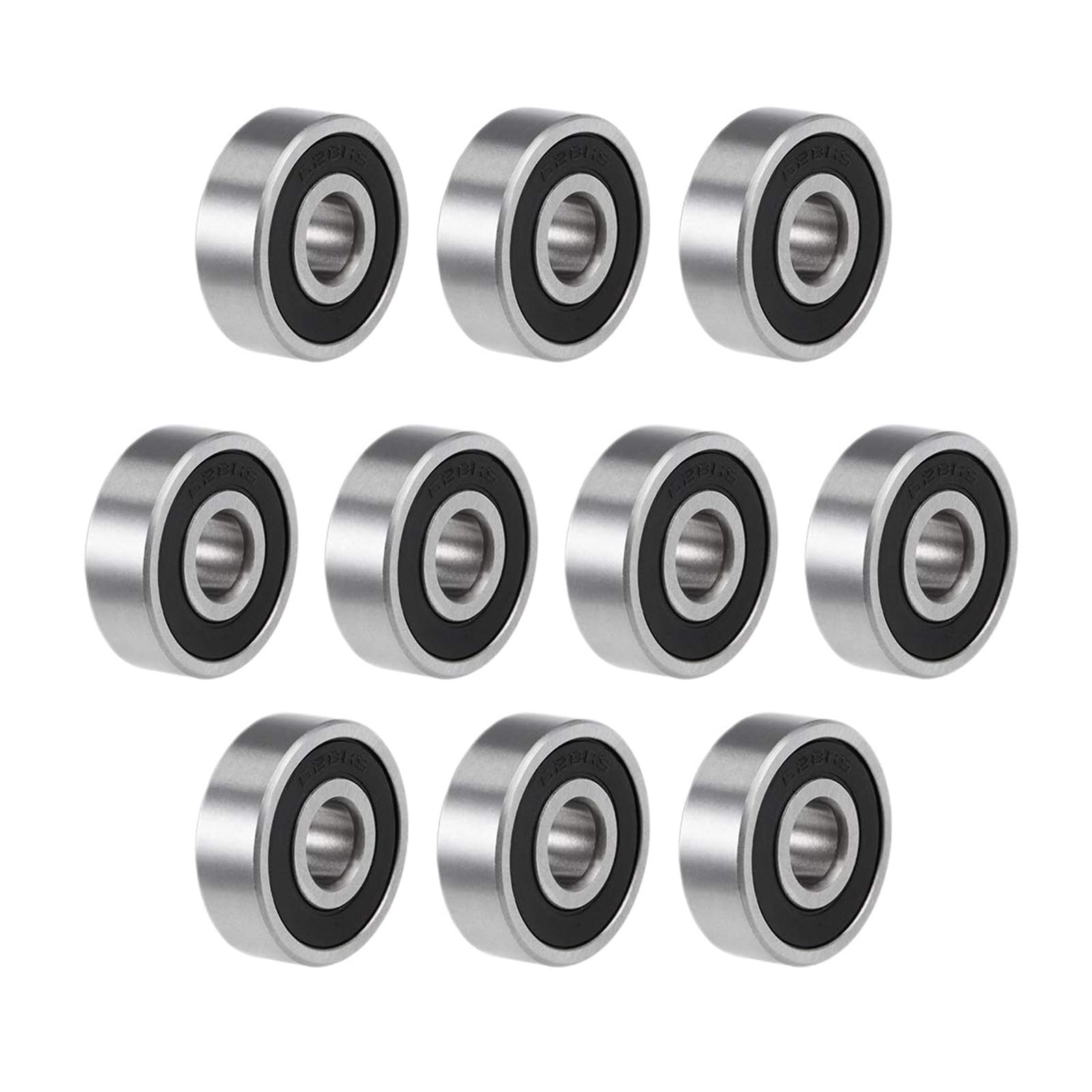 10 Uds 603-699 Rodamiento Rígido De Bolas En Miniatura 2RS(ABEC 3-694-4x11x4mm)