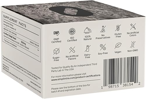 Miniatura 2 de Shilajit - Suplemento adaptógeno ayurvédico ayurvédico puro del Himalaya (1.06 oz  60 porciones)  Energía natural, resistencia y apoyo inmunológico