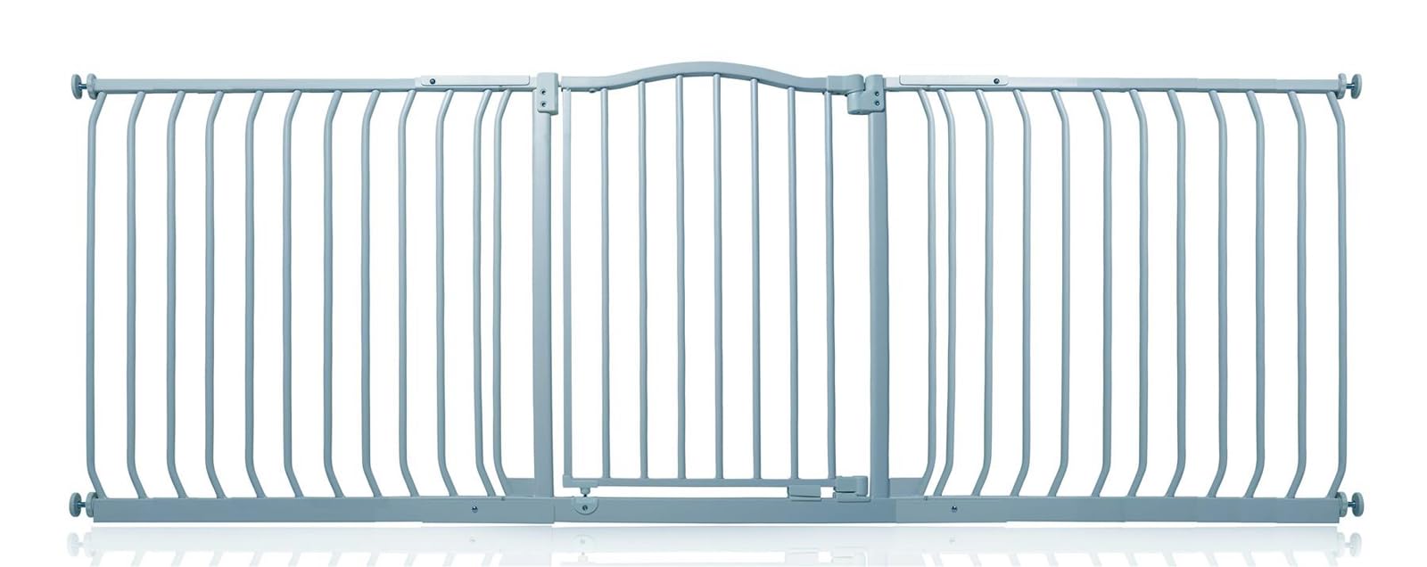 Safetots Curved Top Safety Gate, 71cm - 80cm, Matt White, Pressure Fit Stair Gate, Baby Gate for Doors Hallways and Spaces, Safety Barrier, Easy Installation — view 64