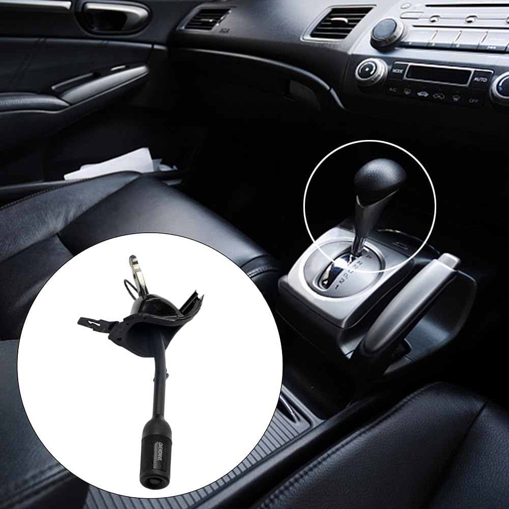 Riloer Brazo de palanca de cambios con interruptor de sobremarcha, palanca de cambio de transmisión de coche, palanca de cambios de coche, 5C3Z7210AAA, 5C3Z-7210-AAA, 4L3Z7210BAA