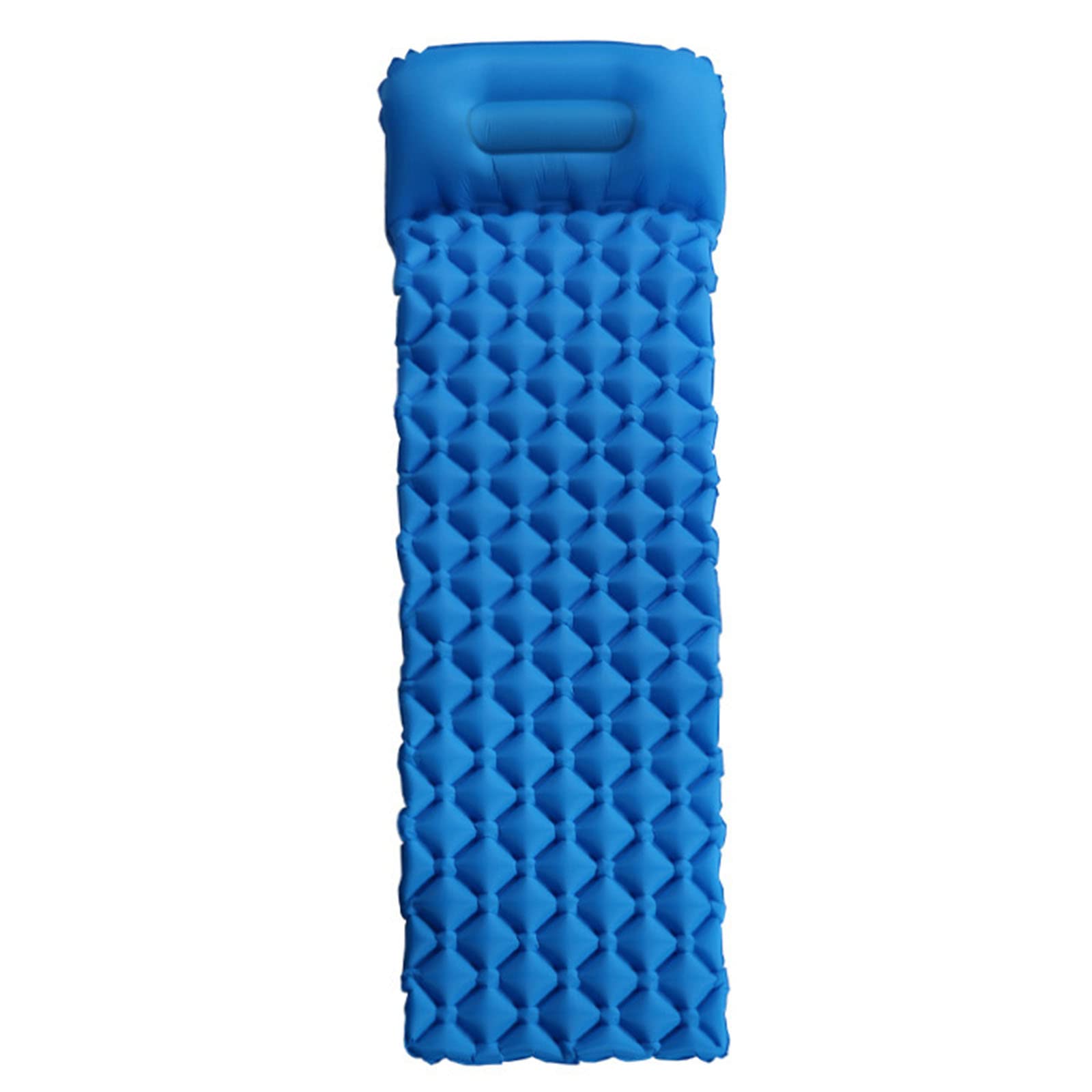 Materassino per Tenda da Esterno Campeggio Tappetino da Picnic Portatile Pausa Pranzo Cuscino per Dormire con Nido d'uovo (Blue)