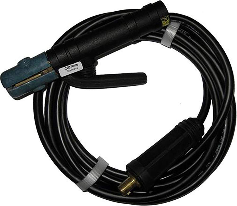 ABL - Juego de cables de soldadura (5 m, goma, 16 mm², 200 A, 10-25 mm²)