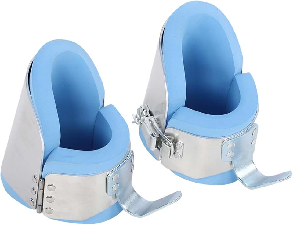 gravity boots hanging upside down