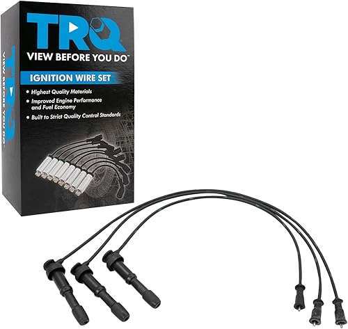 Miniatura 67 de TRQ Juego de cables de bujía de encendido del motor compatible con Hyundai Tucson Kia Sportage 2.7L Nrew
