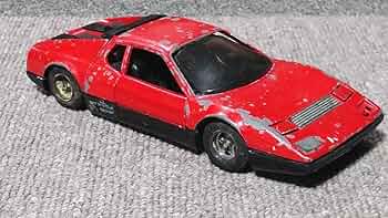 【当時物】永大 グリップテクニカ フェラーリ　365GT4 BB　ミニカー Amazon | 永大 エーダイ グリップ テクニカ 1/28 フェラーリ 365