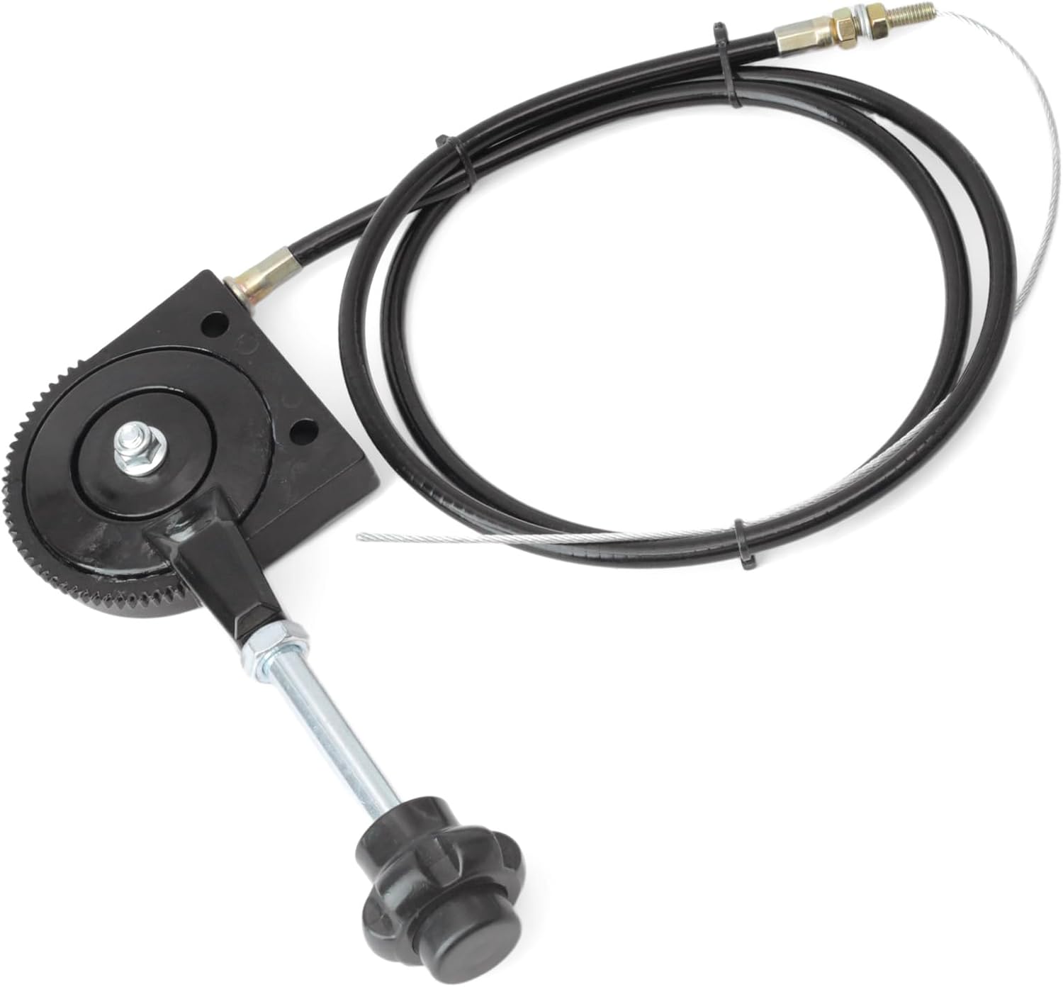 40" Throttle Control Cable for Excavator, Bendable Manual Controller