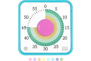 TWENTY5 SEVEN Classroom Timers for Teachers - 7.5" Countdown Timer