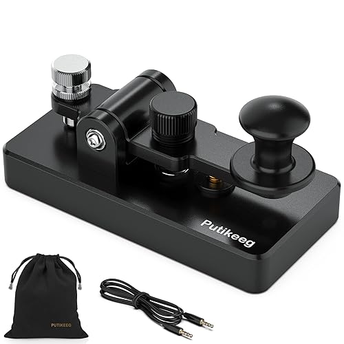 Putikeeg Classical Morse Mini Code Key Morse Code Paddle Key