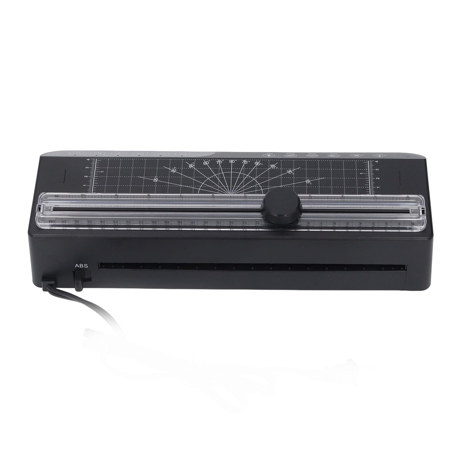 FTVOGUE Laminator A4 ze Zwalnianiem ABS Jednym Dotknięciem, prędkość 320 Mm/min do Użytku Domowego i Biurowego (Wtyczka UE AC220-240V)