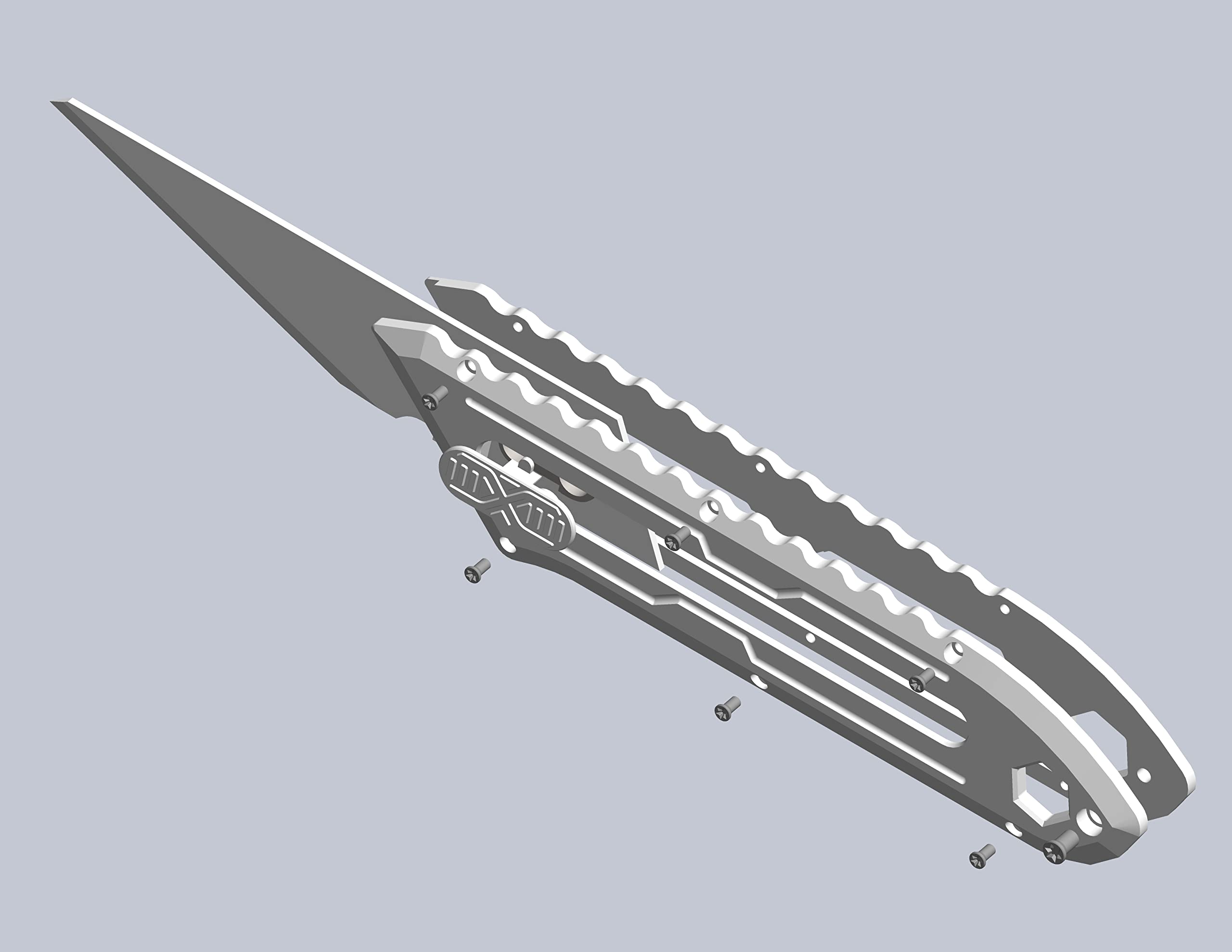 Amazon.co.jp: 重型美工ナイフ チタン合金実用ナイフ 木工ナイフ 伸縮