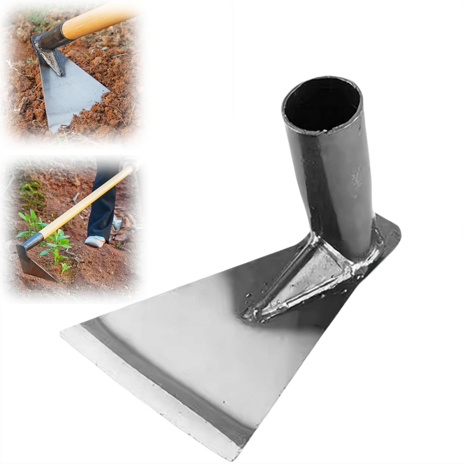 Heavy-Duty Steel Farm Gardening Weeding Hoe Head, 2025 New Replacement Handheld Grub Hoe Garden, Garden Tools, Heavy Duty Hoes, Head Farm Hoes,Garden Tools for Weeding