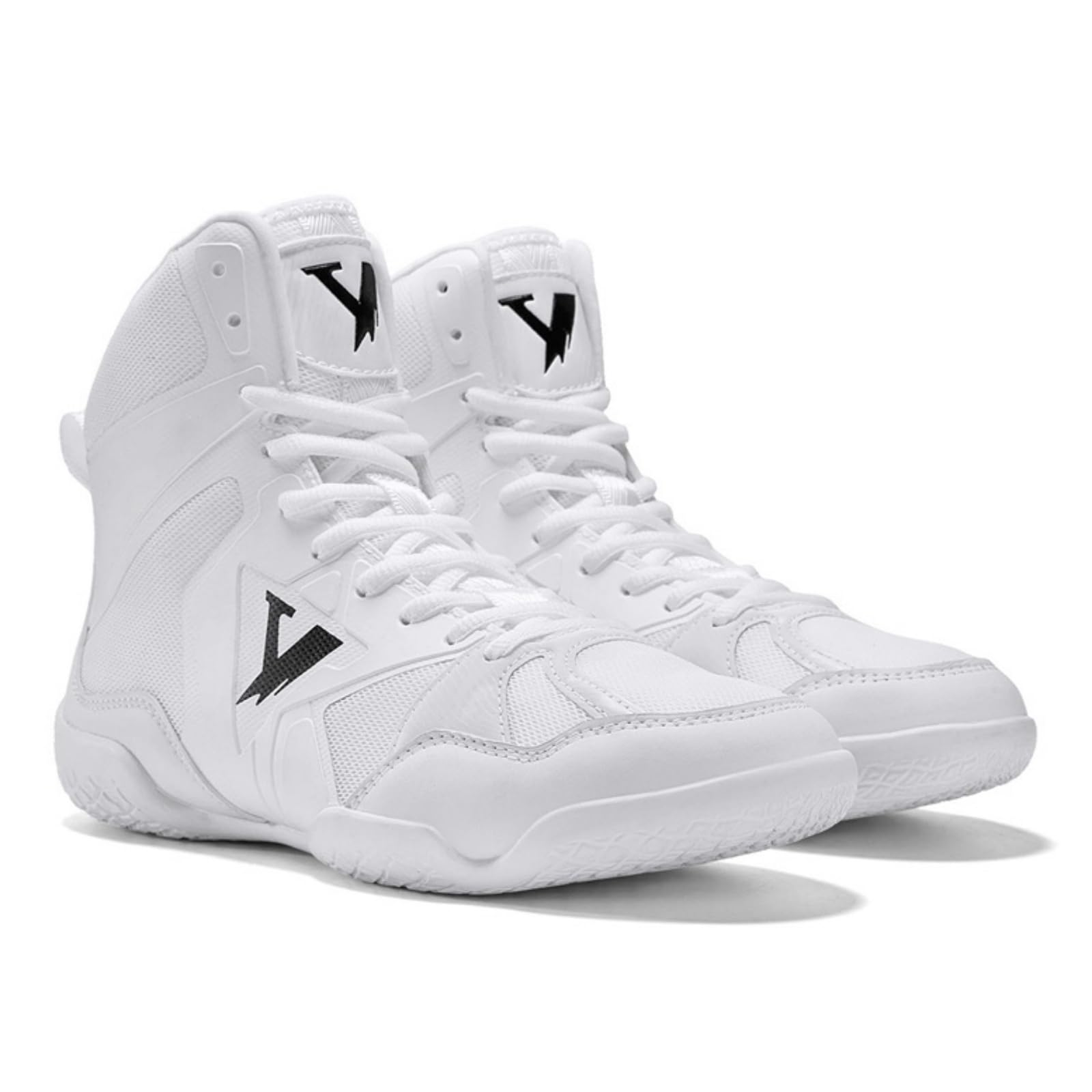Chaussures Lutte Hommes Baskets Montantes pour Boxe Squats Fitness