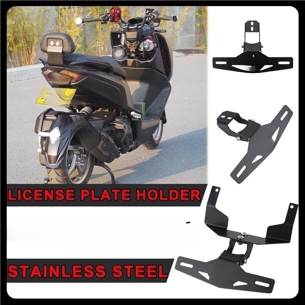 Portatarga Numero di targa del motociclo Accessori moto per NAGA 155 150 per MMBCU 125 158 160