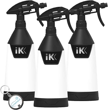 IK Sprayers Multi Trigger 1 Multi TR 1 Sprayer 3 Pack Bundle with Keychain - Spray Detailer for Vehicle Detailing, Cleaning, and Maintenance