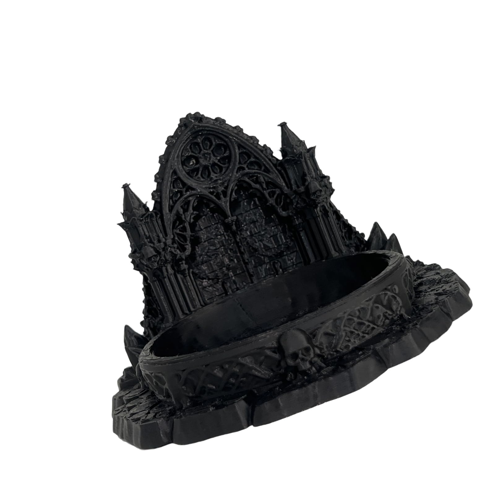 HZBB Castles Decorative Tray for Home Decors Gothics Castles Tray Trays Entryway Decors Jewelry Organizers Trinket Dishes Jewelry