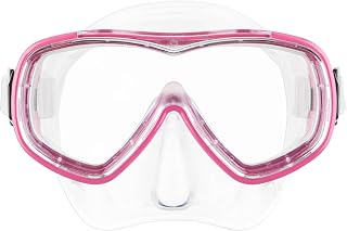 CRESSI Piumetta Kindermaske Taucherbrille Kinder 3–6 Jahre Silikon Maske, Schnorchelmaske, Schwimmbrille Polycarbonat Linsen Weiche Dichtung Komfort Sichtfeld Antibeschlag, Made in Italy