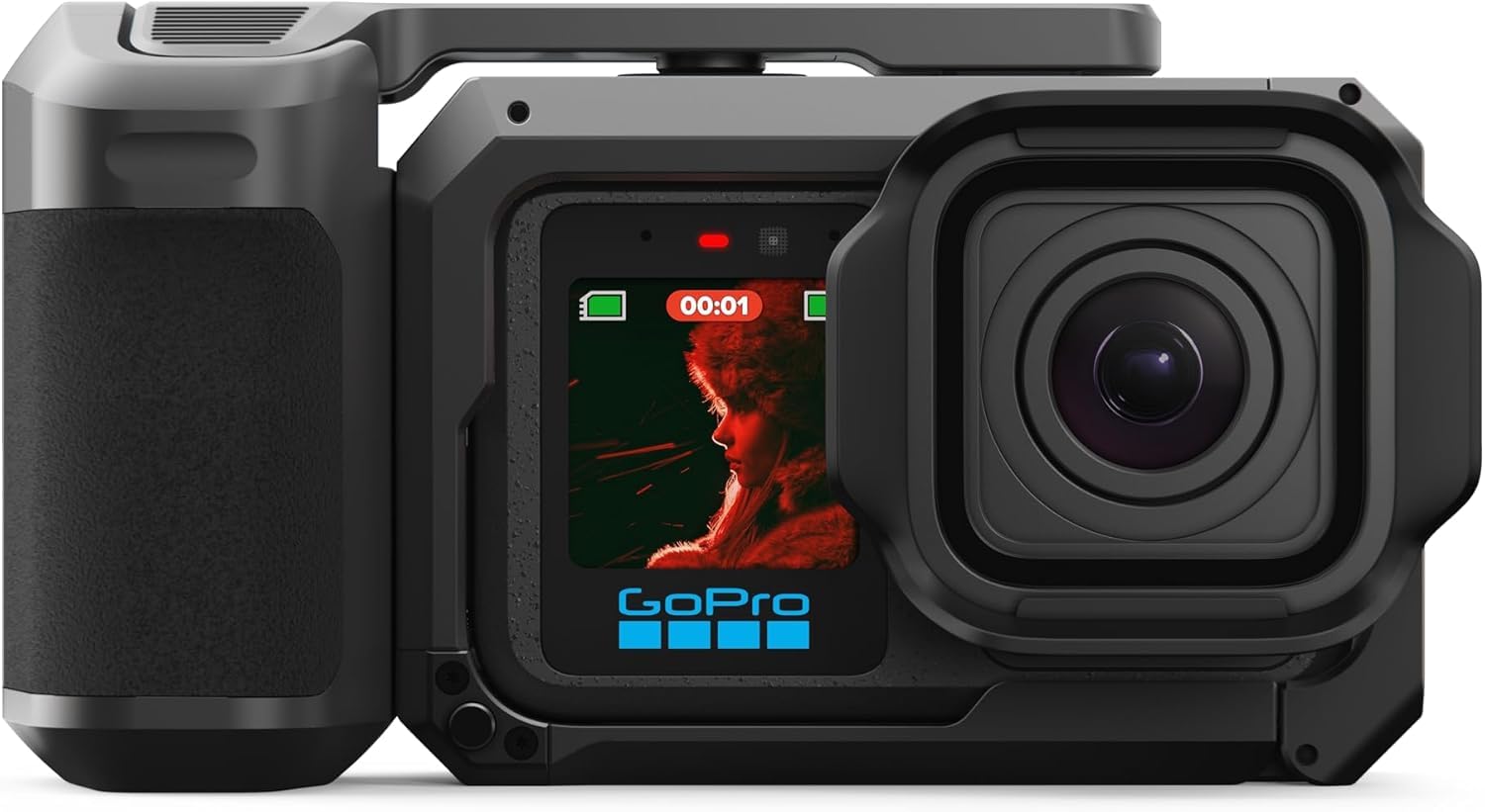 GoPro Mission 1 PRO Grip Edition -Cinematic Waterproof Action Camera with Point-and-Shoot Grip,8K60 Open Gate Video,50MP Photos,1" Sensor,HyperSmooth,Advanced Low-Light Performance & New GP3 Processor-picture-22