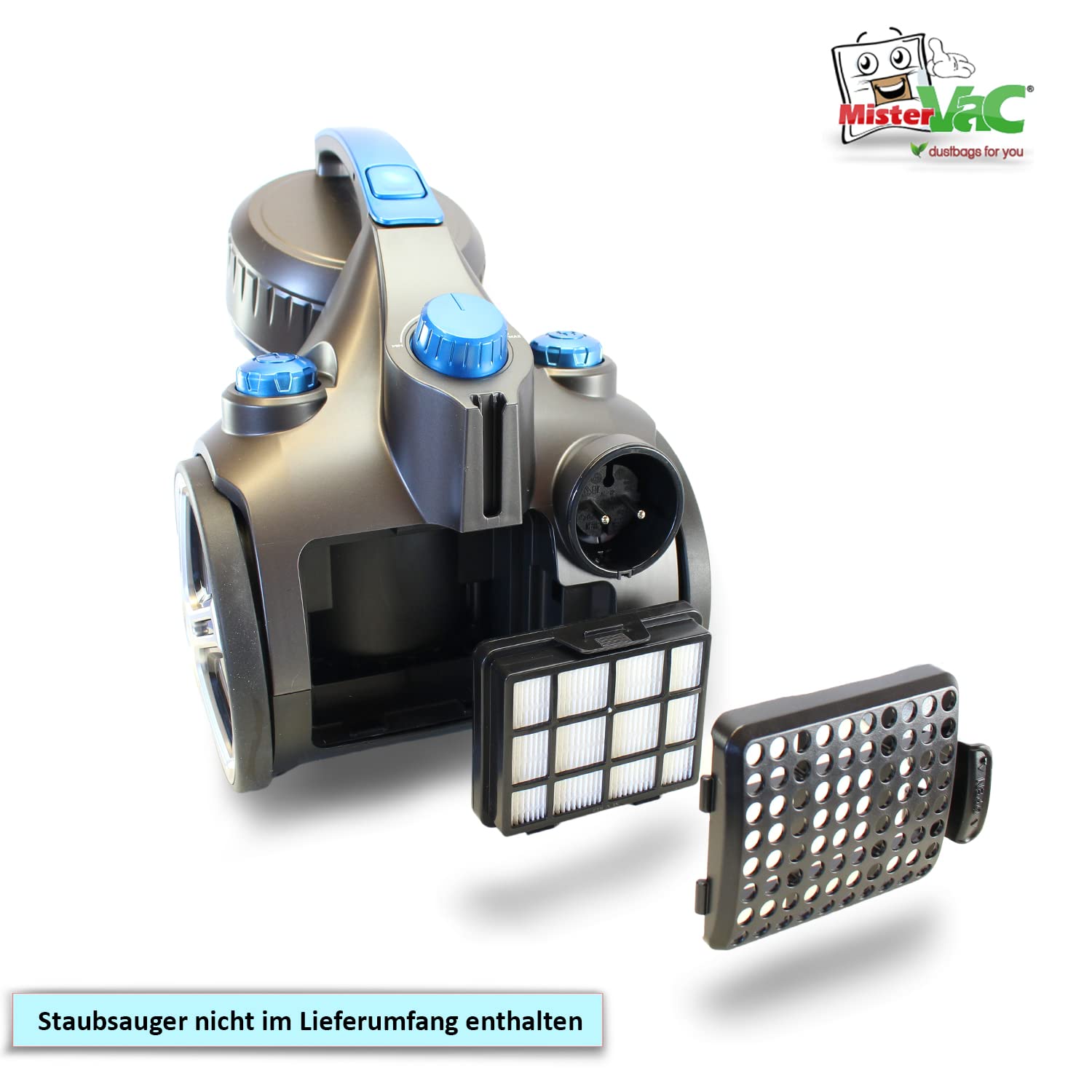 Filtro Motore MisterVac Per Aspirapolvere Koenic KVC 150 – Ricambio Universale, Protezione Motore