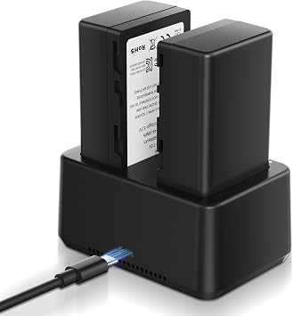 WB37 Battery 2-Pack with Charger for DJI FPV Remote Controller Battery