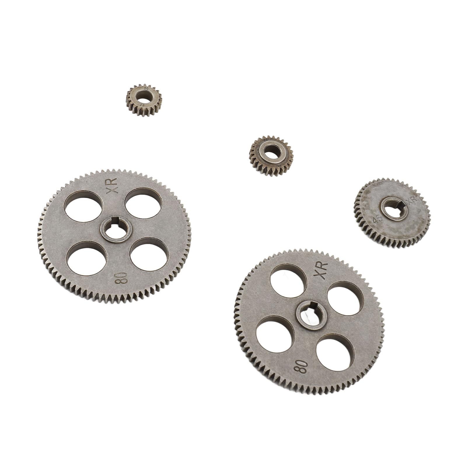 Juego de Mini Engranajes de Torno de Metal, Trabajo Confiable, Alta Precisión, Buen Material, Uso Extensivo con 5 Piezas en 1 Juego para Cortar