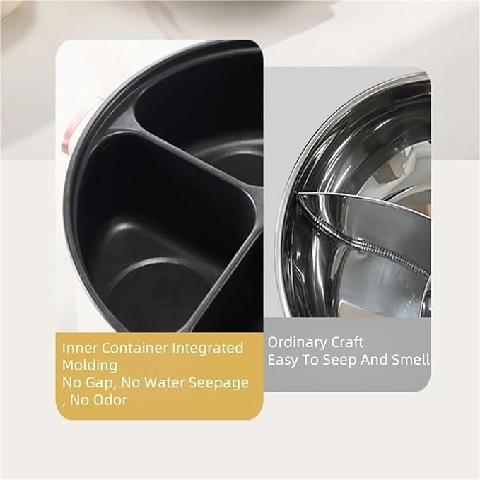 Olla Eléctrica Multifuncional Zunife Pro 4 Compartimentos 7L miniatura 6