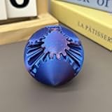3D Printed 6CM/2.36-inch rotatable Spherical Desktop Statue Ornament