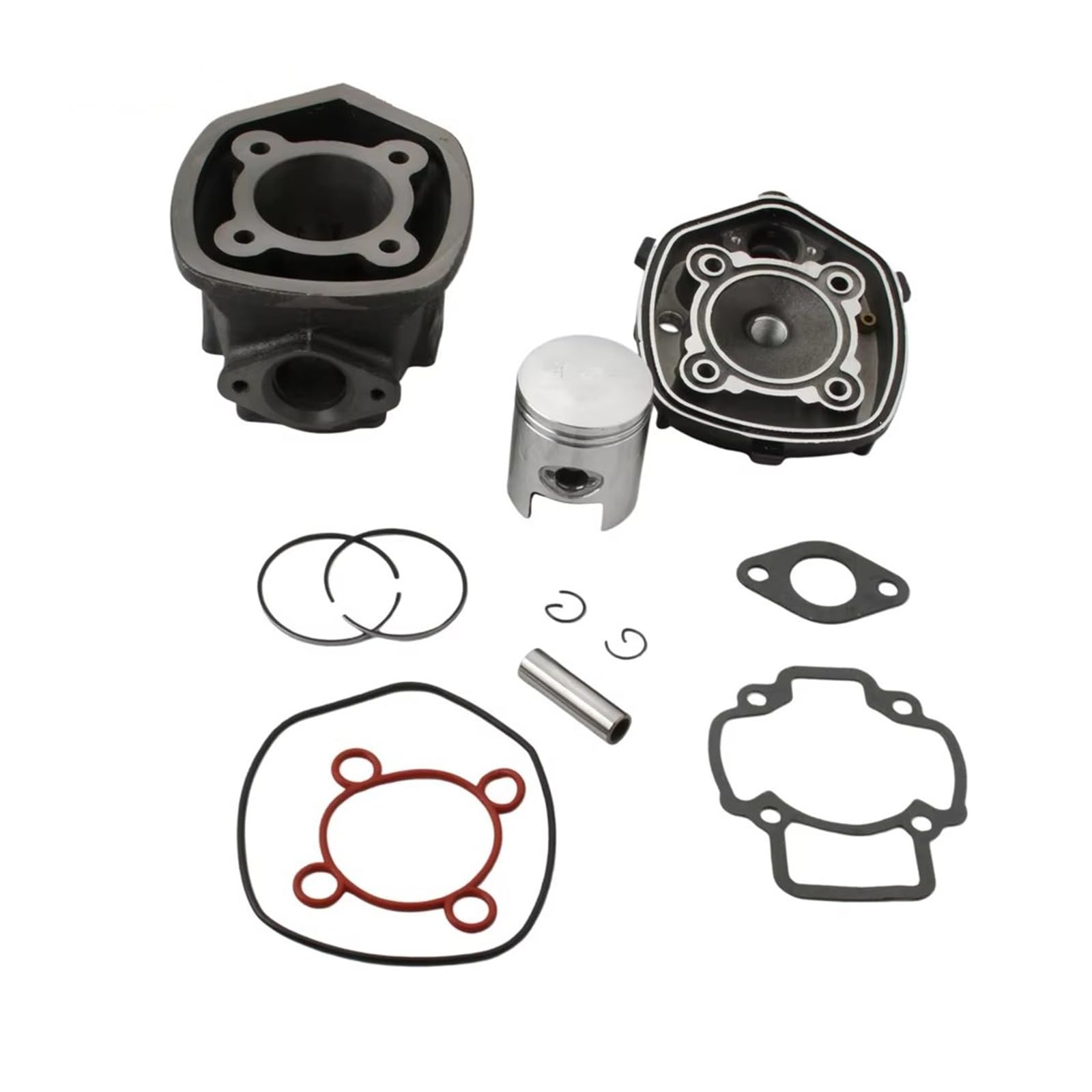 Per Piaggio Per Nrg Per Power Dd 50 Mc3 Per Purejet Zip Sp 50cc 2T 100080570 70cc 47mm Kit Cilindro Big Bore E Testa Kit Cilindro Pistone