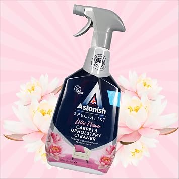 Astonish Good as New Bundle - Includes Carpet, Chair & Upholstery Deep Cleaning Fabric Spray, Oven & Cookware Cleaning Paste For Glass, Appliances, Ceramics, Stovetop & Clean & Revive Foaming Powder