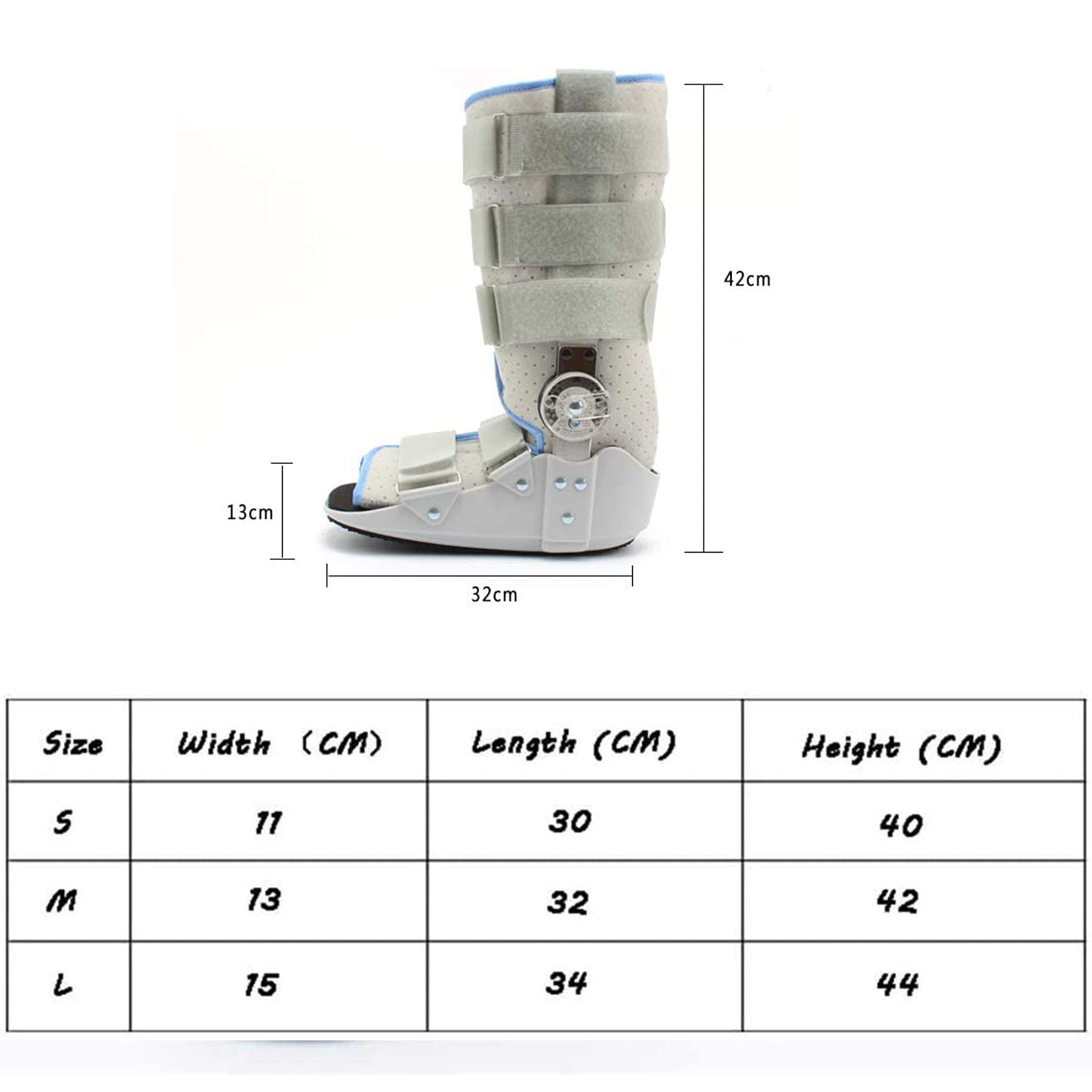 Bota Caminar Recuperación Fracturas Protección Curación Después Lesiones Pie Tobillo Hinchazón Después Cirugía Lesión Tendón Aquiles Bota Protección Curación Recuperación Médica,Lager