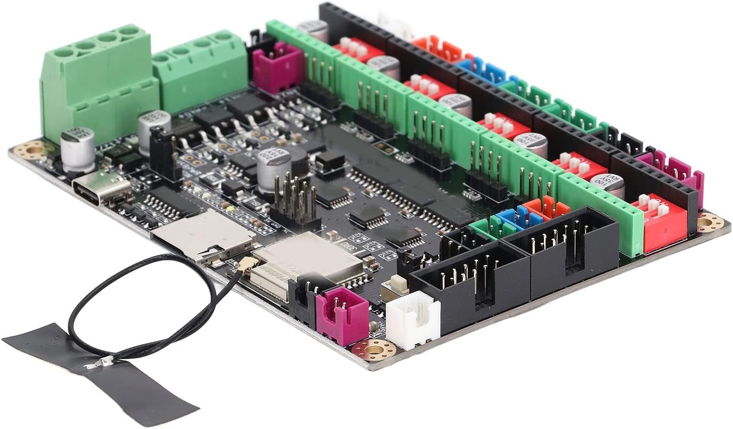 ESP32 3D Printer Motherboard, High Speed MCU Powerful 520Kb RAM USB Update Firmware