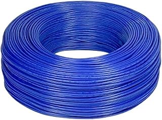 2/5/10m UL1569 電子ワイヤー AWG 30/28/26/24/22/20/18/16/14 PVC絶縁錫メッキ銅ケーブル(Blue,2 meters-28AWG)
