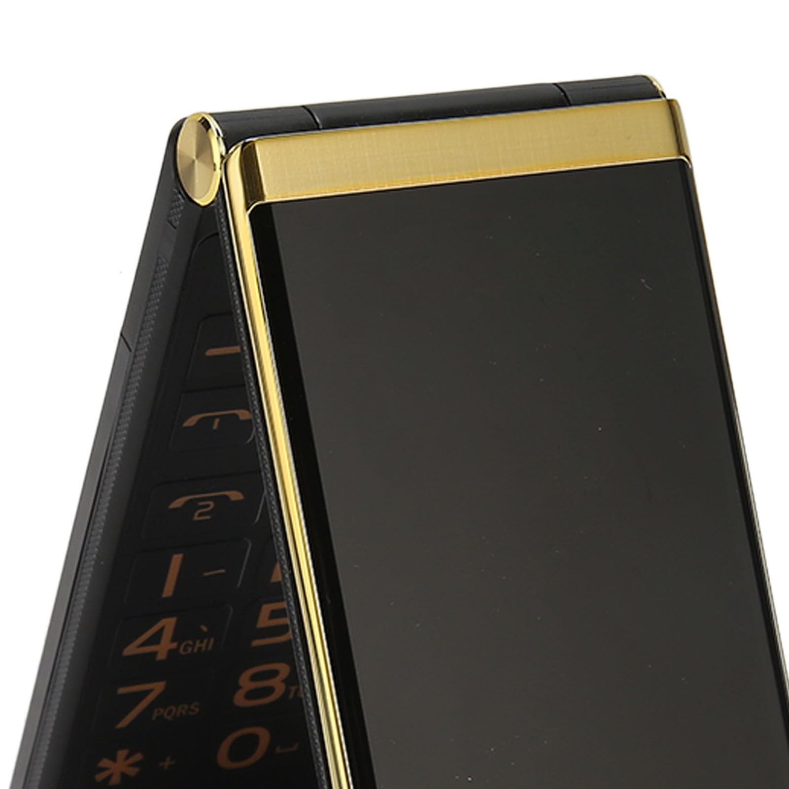 Yunseity Semplice Telefono a Conchiglia, Telefono Pieghevole per Anziani con Schermo da 3 Pollici, Torcia Elettrica e 2 Funzioni di Piegatura in Standby per Segreteria Telefonica