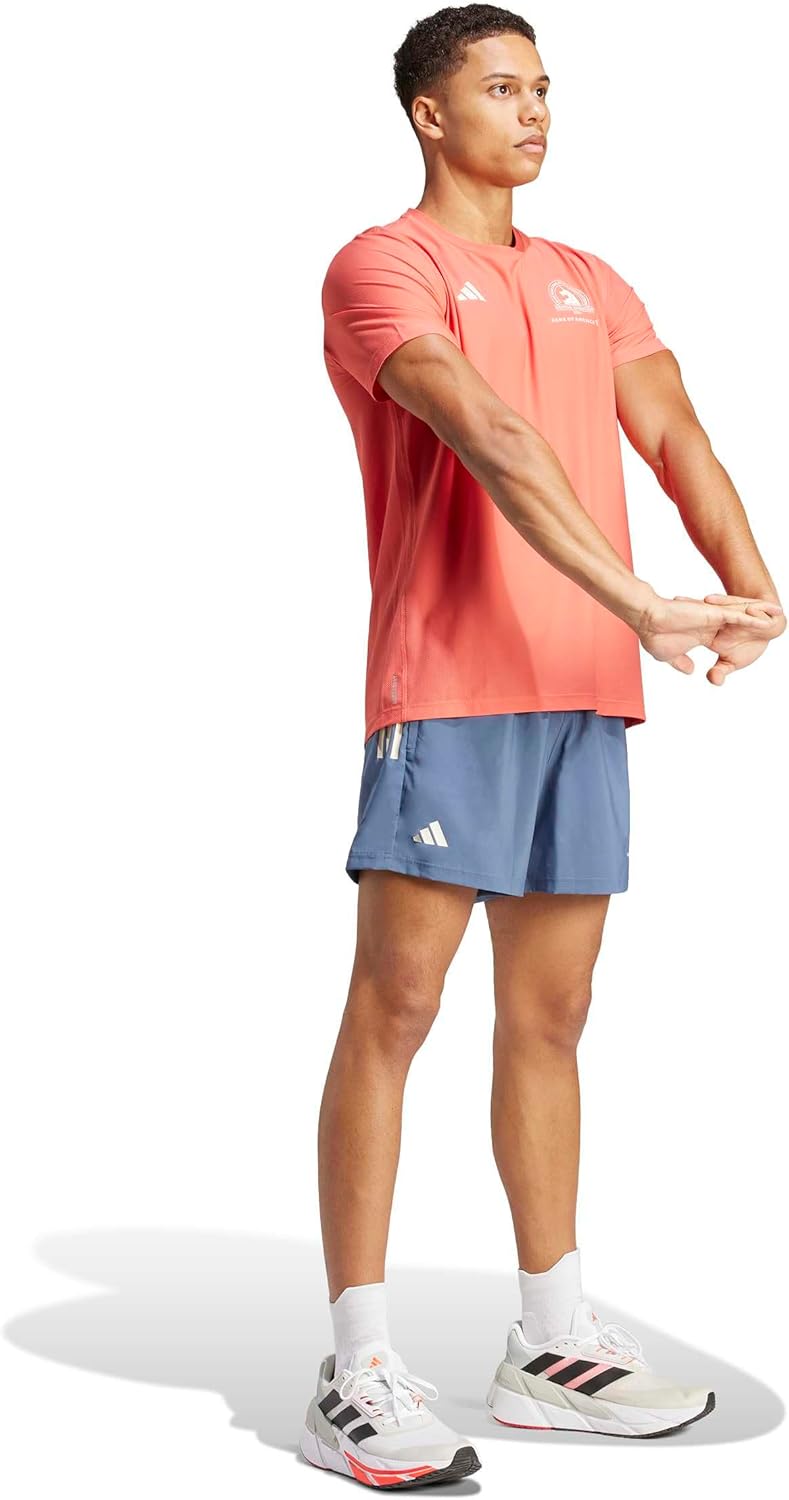 Adidas Mens Boston Marathon 2024 Own The Run T-Shirt