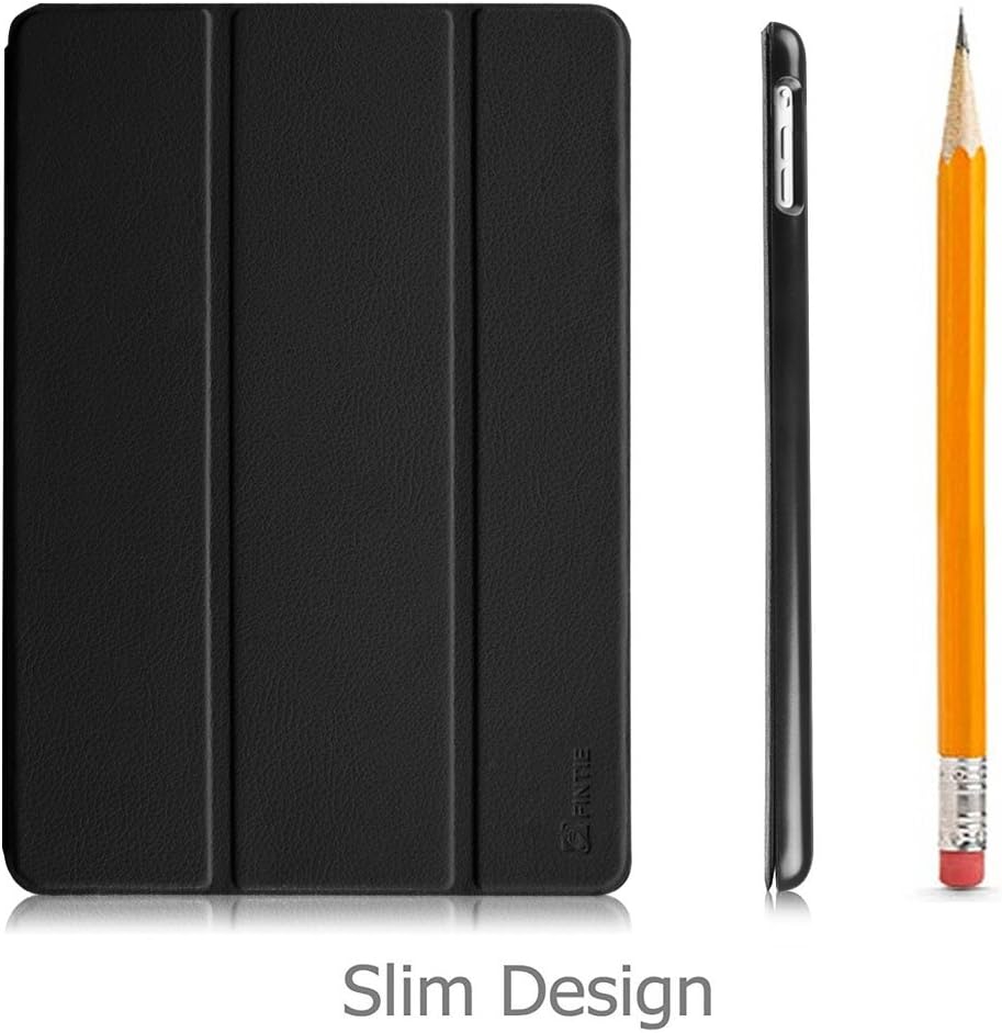 Fintie Slimshell Case for iPad Air 9.7"- Ultra Lightweight Stand Smart Protective Case Cover with Auto Sleep/Wake Feature for iPad Air 2013 Model, Black