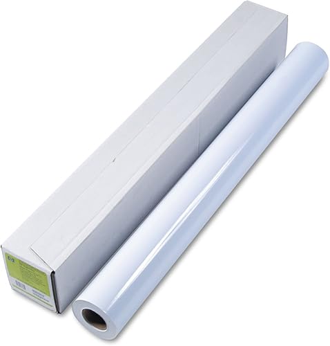 Hp Q1427b Designjet - Papel de gran formato para inyección de tinta, 36 pulgadas x 100 pies, color blanco