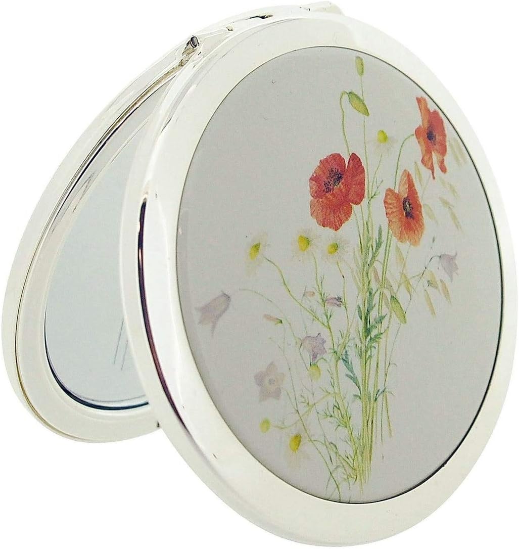 Stratton Heritage Coll Compact Mirror 70mm Poppy