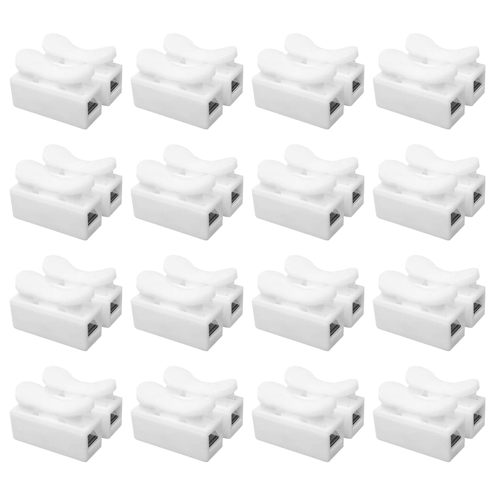 100 Pcs Electrical Connectors Block, Electrical Wire Connectors Push Fit