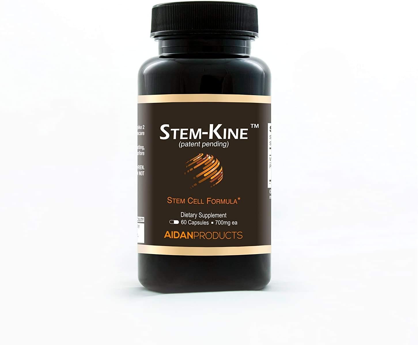 Stem-kine: Clinically Proven to Increase Circulating Stem Cells, Promoting Healing and Anti-aging (60 Capsules) by Aidan Products