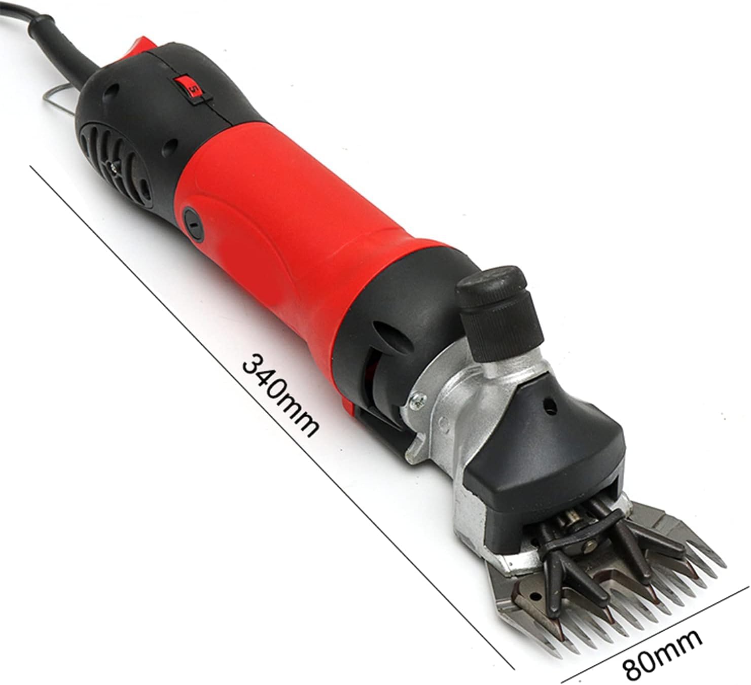800W 220V 6 Marchas Velocidad 13 Dientes esquiladora eléctrica de ovejas Cabras cortadora cortadora de Tijeras agrícolas máquina de Corte de Lana